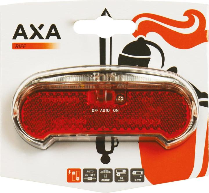 Produktbild AXA Fahrradlampe RIFF Batterie LED