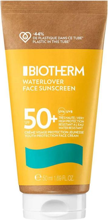 Actual product image Biotherm Waterlover (Sun cream face, SPF 50+, 50 ml, 68 g)