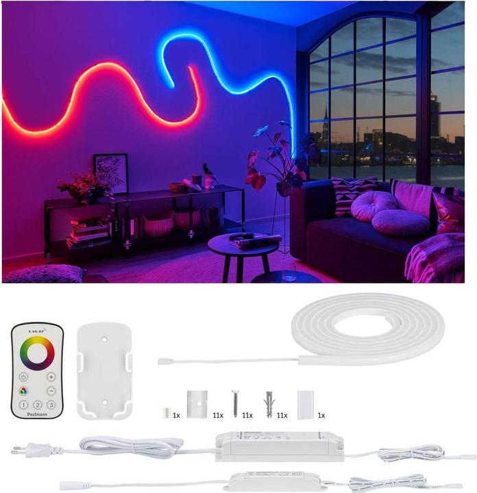 Produktbild Paulmann MaxLED Flow Stripe Set (Mehrfarbig, 300 cm, Indoor)