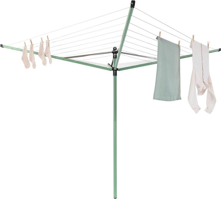 Actual product image Brabantia Lift-O-Matic 50 M - 45 mm tube with metal floor anchor (50 m)