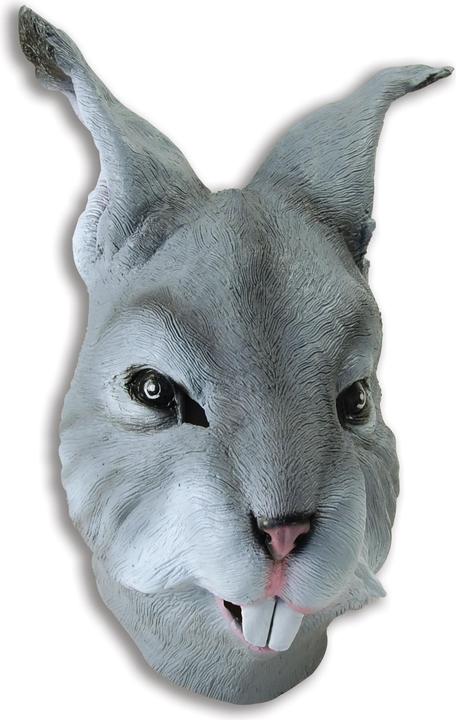Produktbild Bristol Novelty Hasenmaske aus Gummi Erwachsene