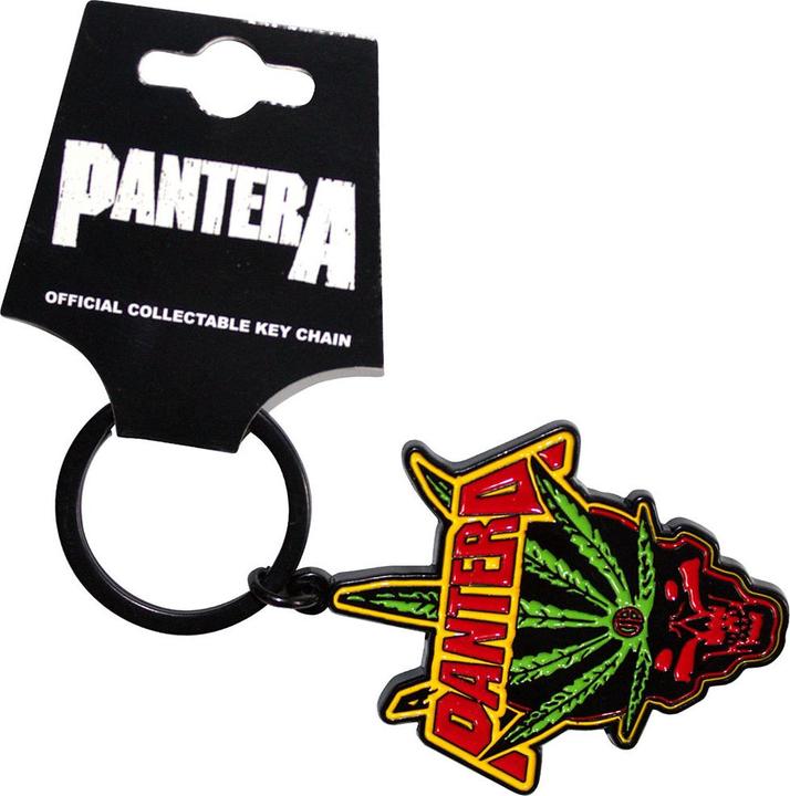 Produktbild Pantera Leaf Skull Schlüsselanhänger