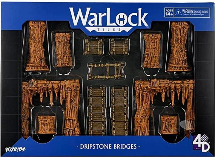 Image du produit Wizkids WarLock Tiles Accessory : Ponts en dripstone