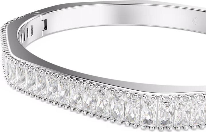 Image du produit Swarovski Matrix Armreif Baguette Schliff Weiss (18.50 cm, Métal Swarovski)