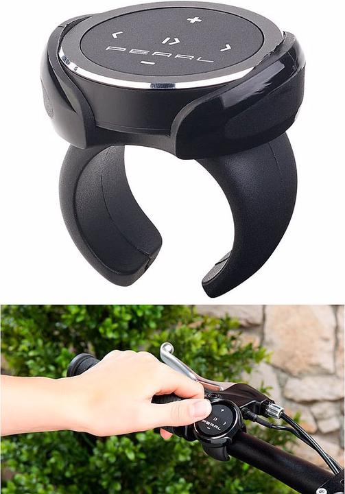 Actual product image Auvisio Media Remote Control for iOS & Android (Device-specific remote control, Bluetooth)