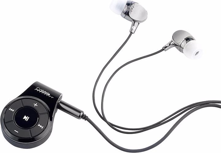 Callstel Headset-Adapter mit Bluetooth, Mikrofon & 3,5-mm-Klinke-Anschluss (9 h, Kabellos)
