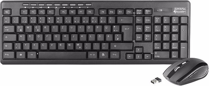 Image du produit GeneralKeys Combinaison clavier et souris sans fil PEARL Edition (DE, Sans fil)
