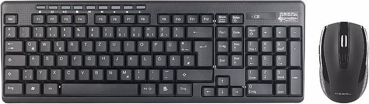 GeneralKeys PEARL Edition Wireless Keyboard and Mouse Combo (DE, Wireless)