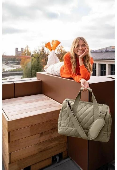 Produktbild reisenthel Schultertasche Allrounder L Rhombus Olive