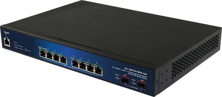 Immagine prodotto Allnet Apollo full managed Layer2+ 10Port - 8x 2,5GB - PoE Budget 240W - 8x PoE at - 2x SFP+ - Apol (10 Porti)