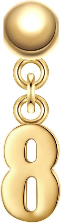 Actual product image Glanzstücke München Ladies charm number 8 - 36900 (Sterling Silver)