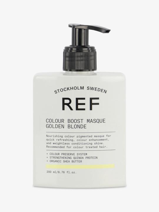 Actual product image Ref. REF Treatment - Colour Boost Masque Sandy Blonde (200 ml)