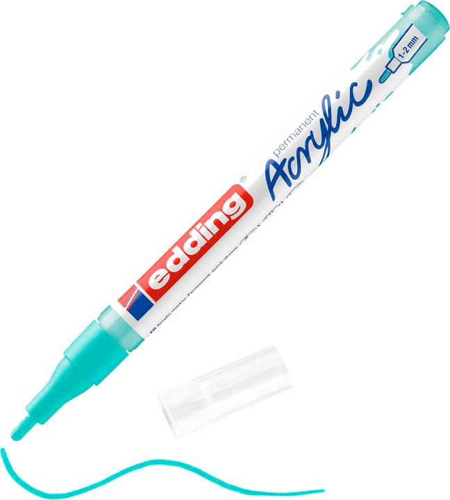 Produktbild Edding Acrylmarker 5300 Fein (Türkis, 2 mm, 1 x)