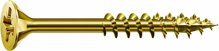 Produktbild Spax Schraube R 88094 Senkkopf m.Spitze/Kreuzschl.-PZ 5 x 70/41-Z Stahl galvanisch verzinkt gelb (200 Schrauben pro Stück)