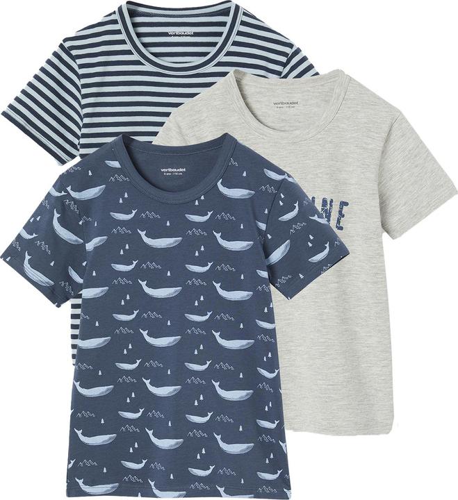 Vertbaudet 3er-Pack Jungen T-Shirts mit Walmotiv