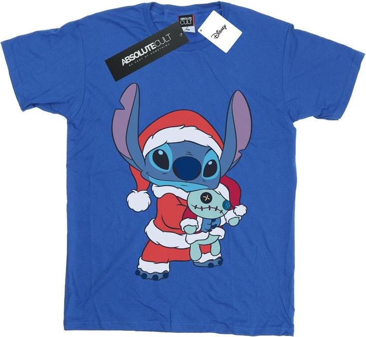 Produktbild Disney Lilo And Stitch Stitch Christmas TShirt Mädchen (152, 158)
