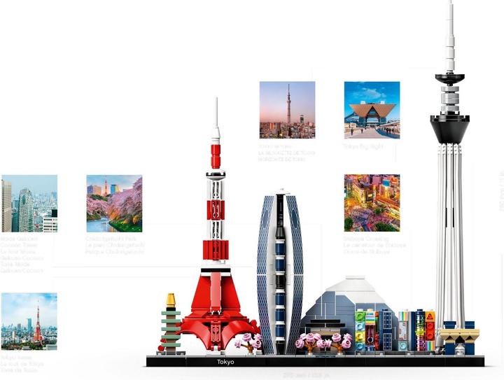 Actual product image LEGO Tokyo (21051, LEGO Architecture)