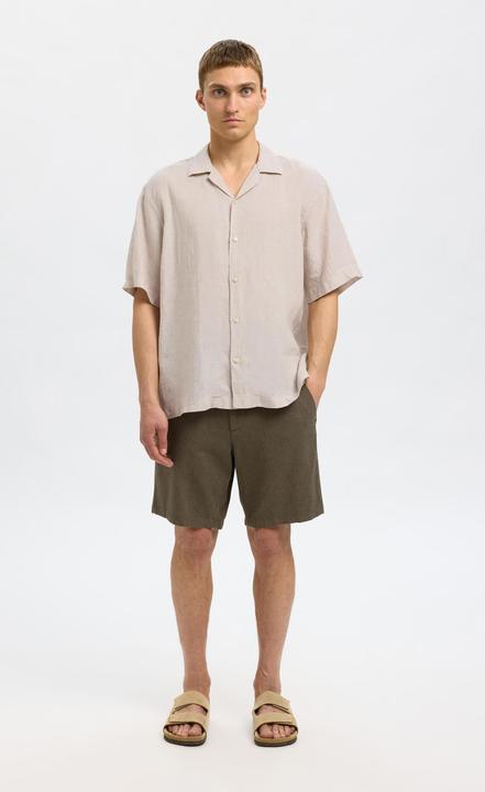Immagine prodotto Selected Homme 100% Leinen Kurzarmhemd (L)