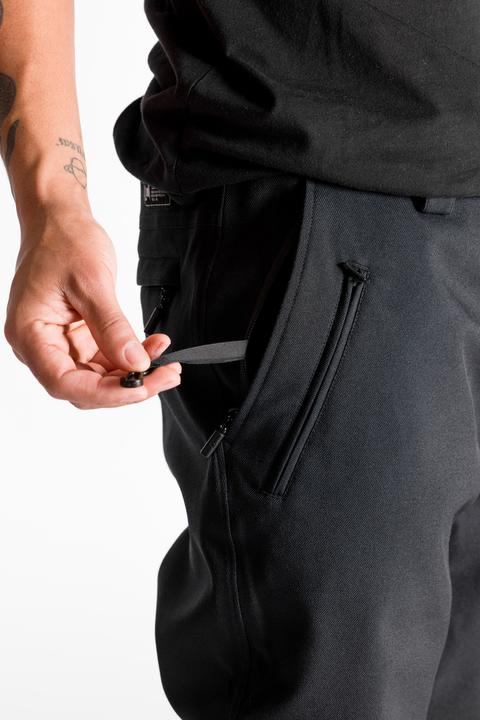 Actual product image L1 Men's Snowboard Pants THUNDER - Black-XL (XL)