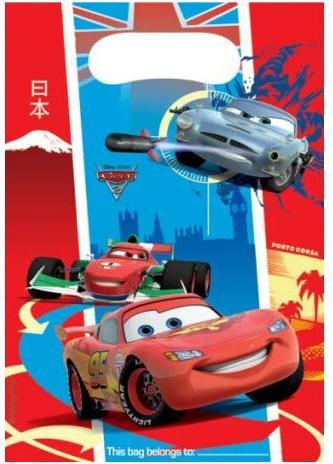 Image du produit Cars Sacs de fête pour les personnages (paquet de 6)