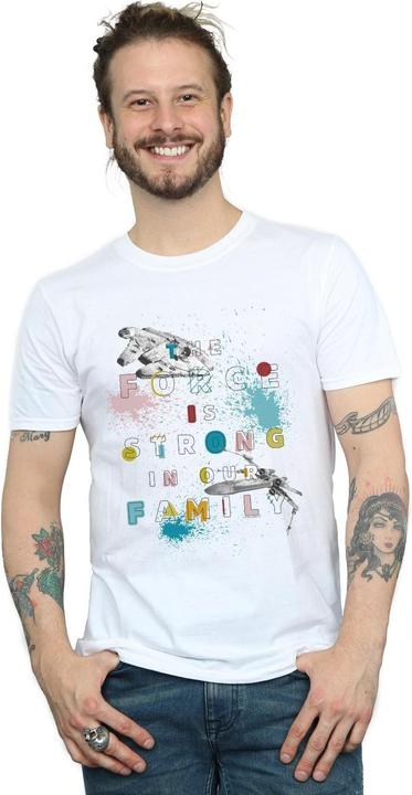 Immagine prodotto Star Wars Force Family Maglietta Uomo (M)