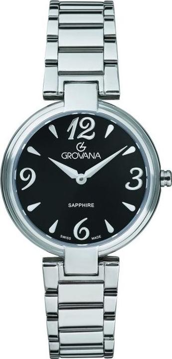 Grovana Florence Elegancia-Kollektion – in der Schweiz hergestellte Quarzuhr (Swiss Made)