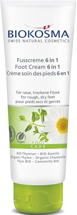 Produktbild Biokosma 6 in 1 Bio Thymian und Bio Kamille (Fusscrème & Fussgel, 75 ml)