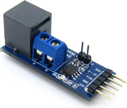Actual product image WaveShare 5V RS485 module