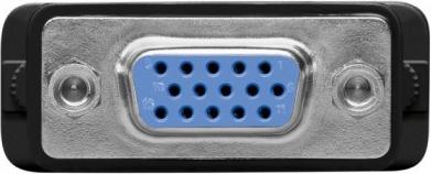 Image du produit Techly Adaptateur DVI-A mâle vers VGA femelle, noir (VGA, DVI)