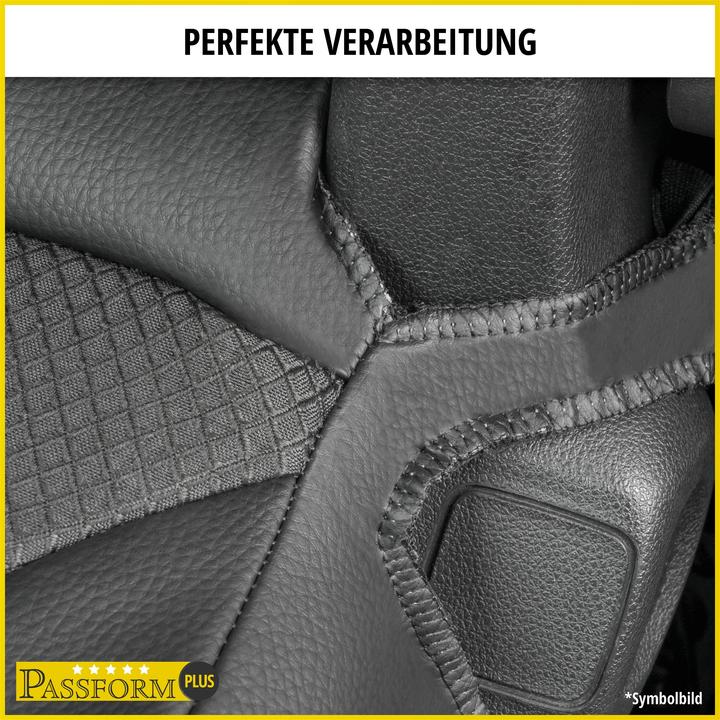 Image du produit Walser Housse de siège Premium pour Iveco Daily IV 2006-02/2014, 2 housses de siège simples à l'avant