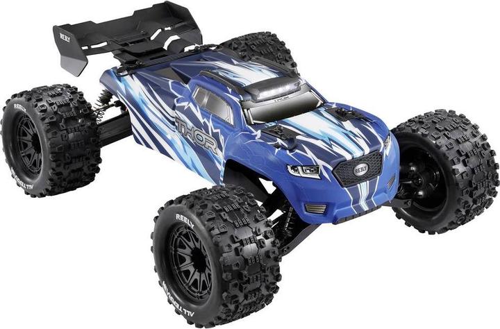 Produktbild Reely Thor Schwarz Brushed 1:10 RC Modellauto Elektro Monstertruck Allradantrieb (4WD) 100% RtR 2,4 (RTR Ready-to-Run)