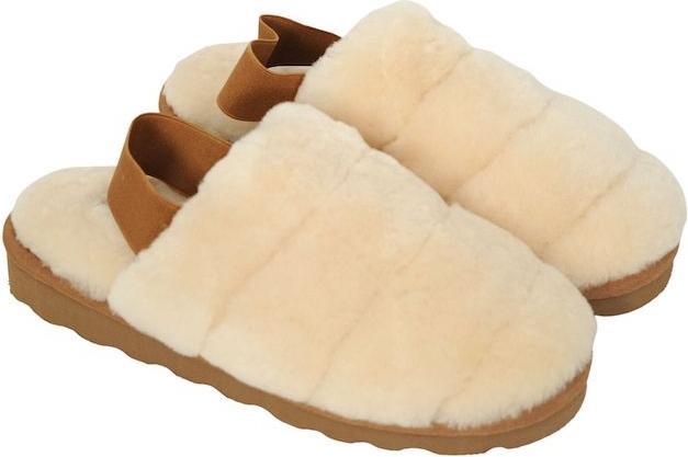 Prima Ballerina Lammfell Hausschuhe Eva Creme