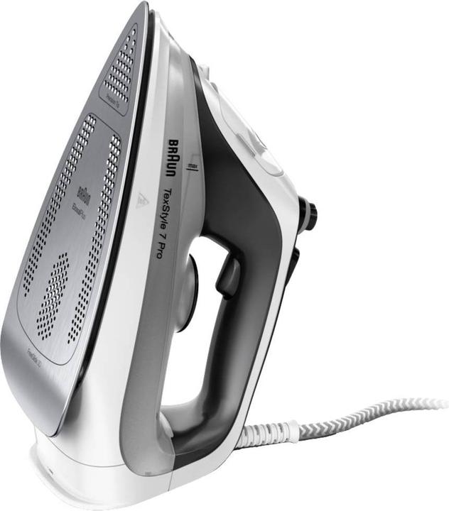 Productafbeelding Braun TexStyle 7 Pro SI7149WB Droog- en stoomstrijkijzer EloxalPlus zoolplaat (2900 W, 225 g/min)