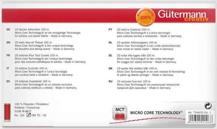 Actual product image Gütermann All-round sewing machine (100 m)