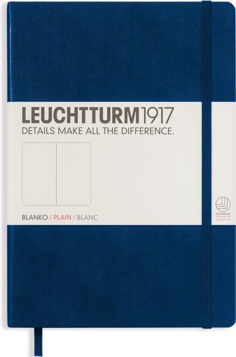 Produktbild Leuchtturm1917 Notizbuch (A5, Blanko, Harter Einband)