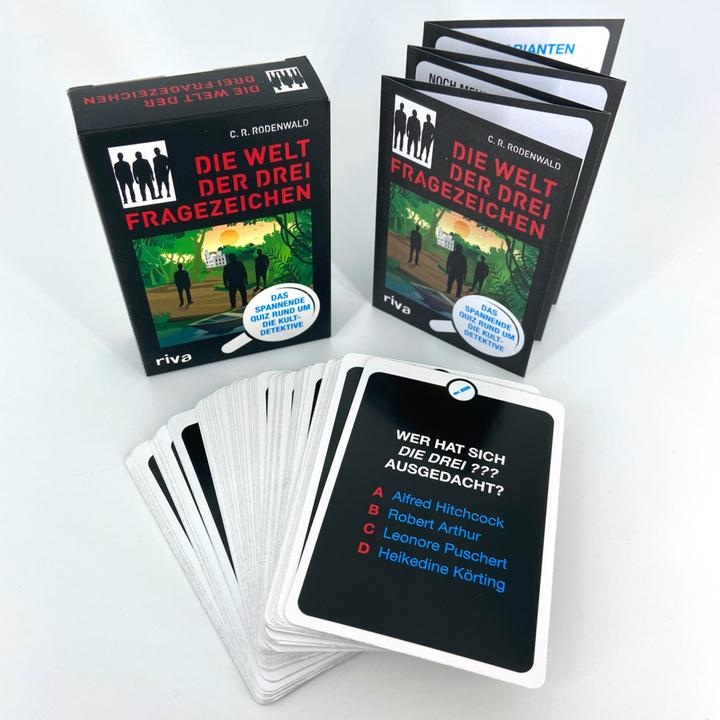 Image du produit L'univers des trois points d'interrogation - Le quiz passionnant sur les détectives de la secte (Allemand)