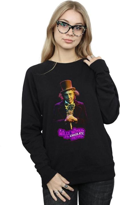 Produktbild Willy Wonka & the Chocolate Factory Dark Pose Sweatshirt (XL)