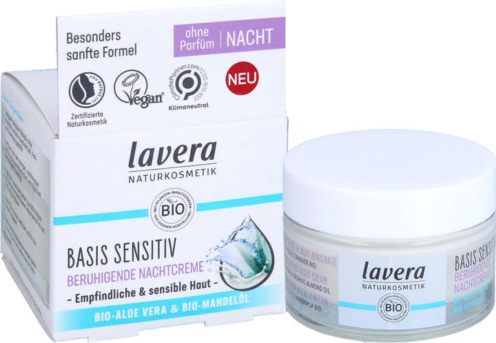 Image du produit Lavera Crème de nuit régénérante (50 ml, Nuit)