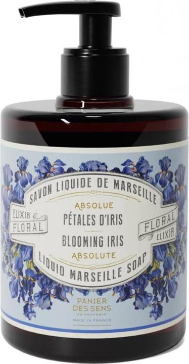 Produktbild Panier des Sens Marseille Flüssige Handseife Blooming Iris Hand Wash mit Kokosnussöl 16.9 Fl.oz (Flüssigseife)
