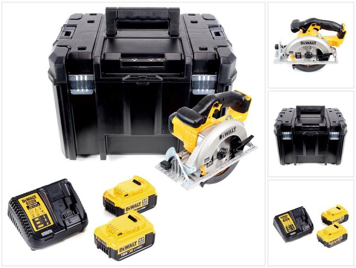 Produktbild DeWalt DCS 391 M2 Akku Kreissäge 18V 165 mm + 2x Akku 4,0Ah + Ladegerät + Sägeblatt + TSTAK