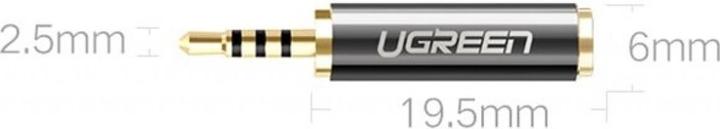 Image du produit Ugreen jack 3,5 mm - prise 2,5 mm (Adaptateur jack)