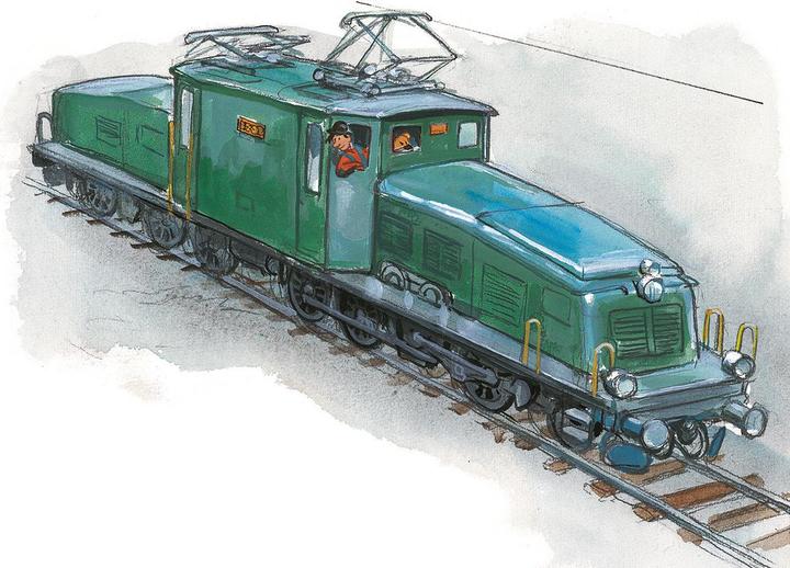 Produktbild Willy Werkels Eisenbahnbuch (Deutsch, Dagmar Brunow, Jens Ahlbom, George Johansson, 2025)