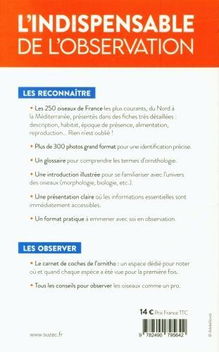 Produktbild 250 oiseaux de France : les reconnaître & les observer! (Französisch, Collectif, 2024)