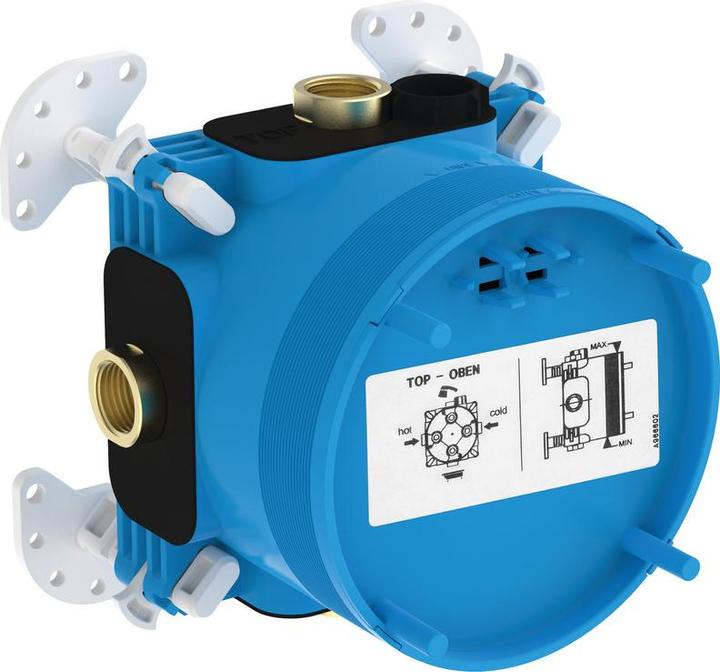 Image du produit Ideal Standard Kit d'encastrement IDS 1 EASY-Box pour bras de douche et de bain. Thermostats individuels
