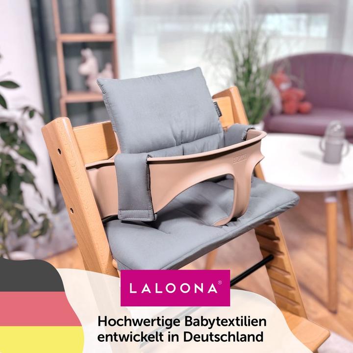 Produktbild La Loona LaLoona Sitzverkleinerer für Hochstühle Sitzkissen / Hochstuhlauflage für Stokke Tripp Trapp