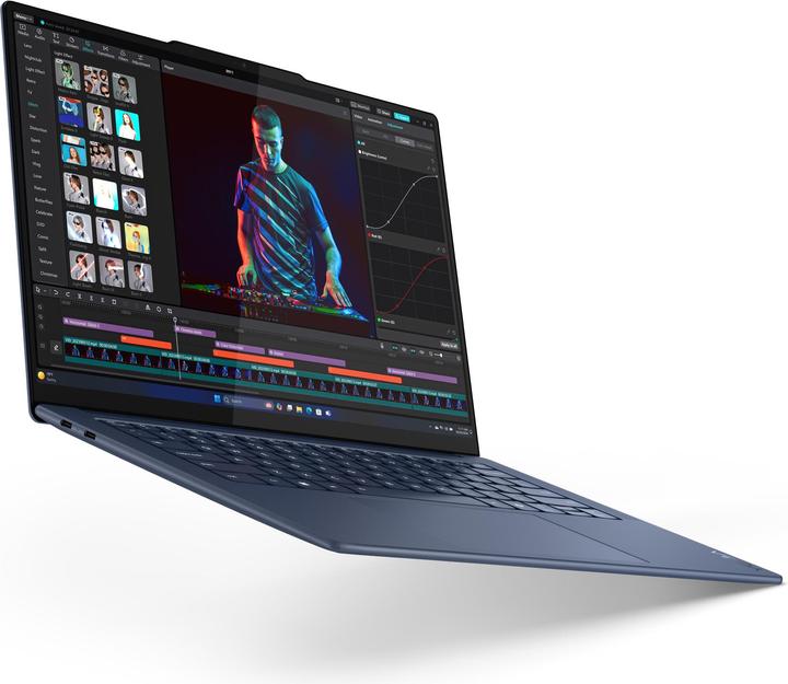 Actual product image Lenovo Yoga Slim 7 (14.50", Snapdragon X Plus X1P-64-100, 16 GB, 512 GB, DE)