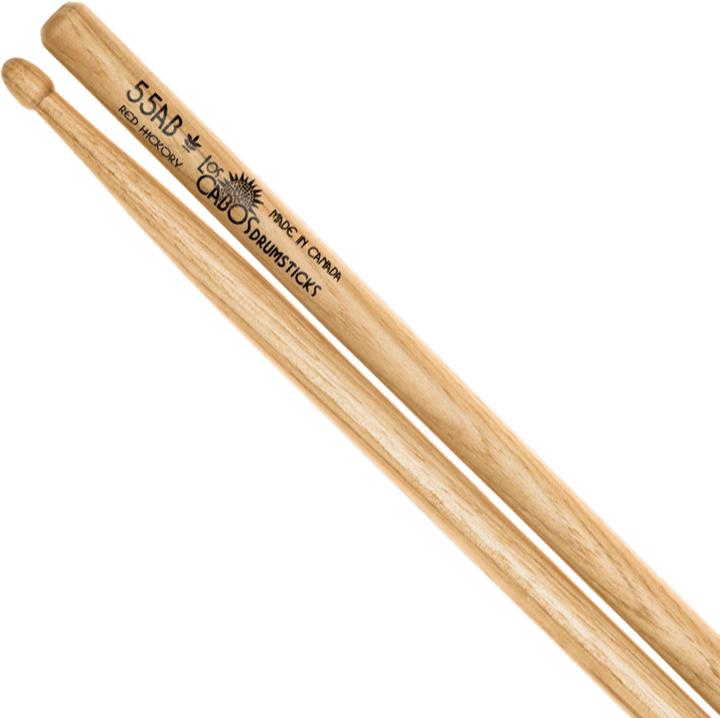 Actual product image Los Cabos RedHickory Stick 55AB (Drum set)