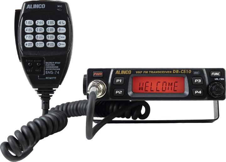 Alinco Radio PNI DR-CS-10, 136–174 MHz, 200 Kanäle, DMTF, 13,8 V