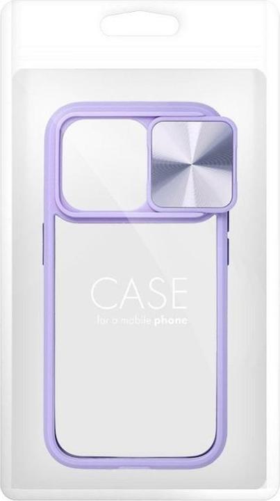 Actual product image OEM Back panel cover SLIDER case for IPHONE 12 Pro Max purple (Apple iPhone 12 Pro Max)