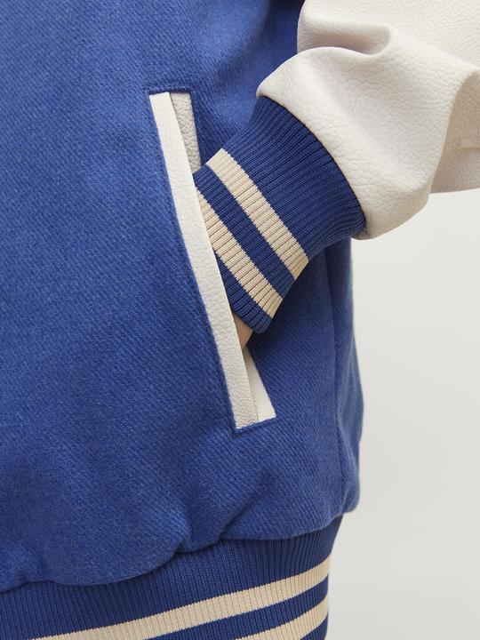 Actual product image Jack & Jones Boys Wool Mix Bomber Jacket (176)